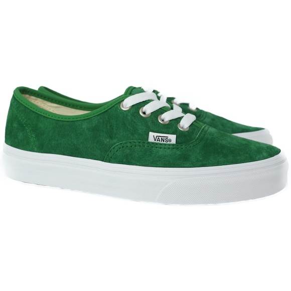 vans authentic green